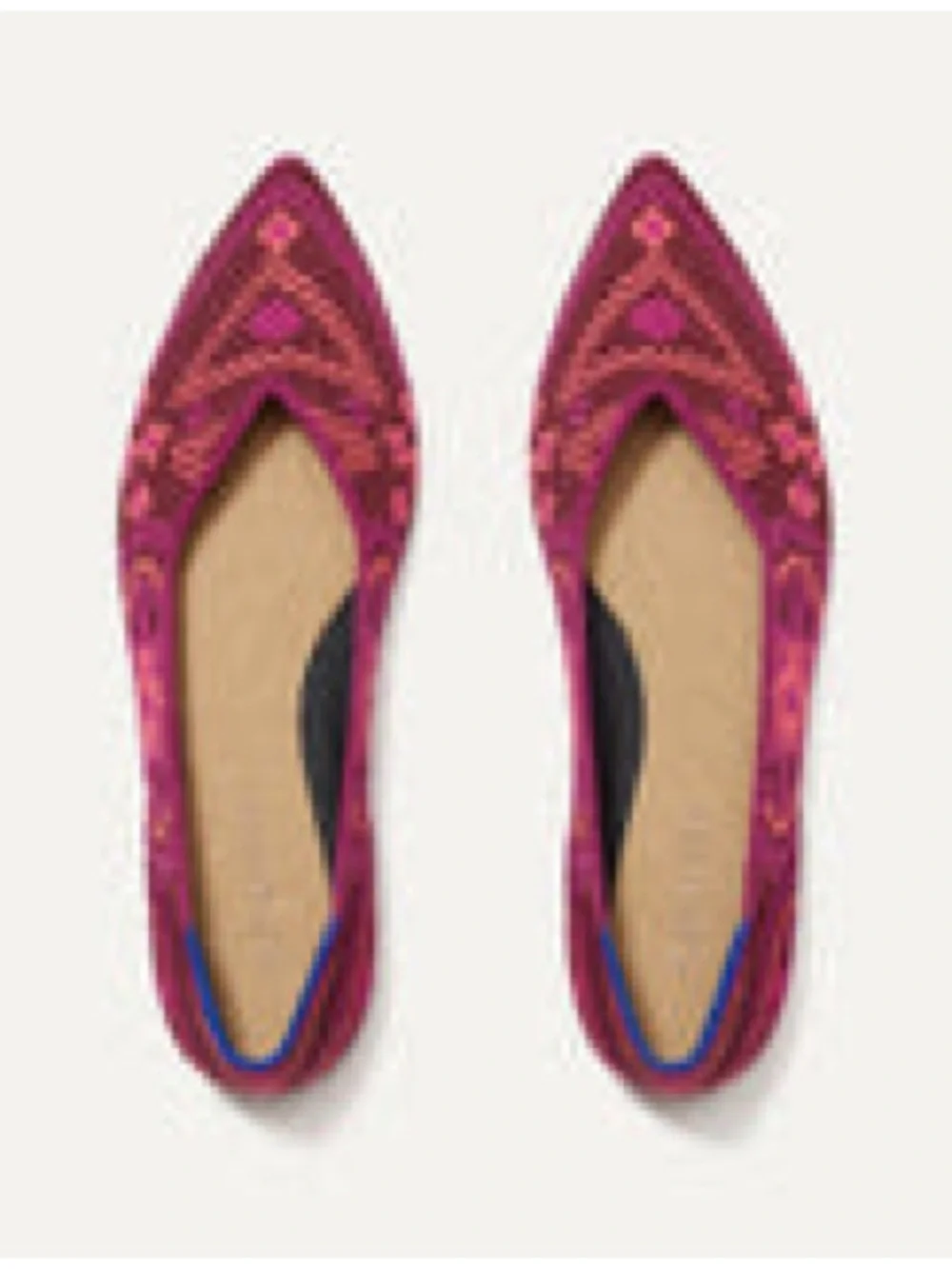 Rothy’s The Point II - Berry Boho - 10.5
